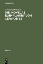 Cover-Bild Die 'Novelas ejemplares' von Cervantes