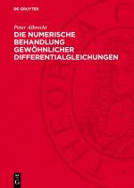 Cover-Bild Die numerische Behandlung gewöhnlicher Differentialgleichungen