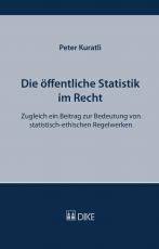 Cover-Bild Die öffentliche Statistik im Recht