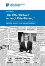 Cover-Bild Die Öffentlichkeit verlangt Orientierung