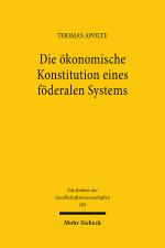 Cover-Bild Die ökonomische Konstitution eines föderalen Systems
