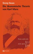 Cover-Bild Die ökonomische Theorie von Karl Marx