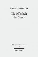 Cover-Bild Die Offenheit des Sinns