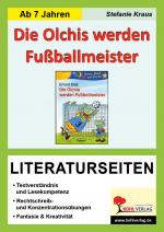 Cover-Bild Die Olchis werden Fußballmeister - Literaturseiten