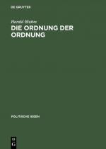 Cover-Bild Die Ordnung der Ordnung