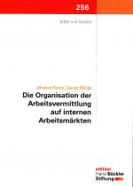 Cover-Bild Die Organisation der Arbeitsvermittlung auf internen Arbeitsmärkten