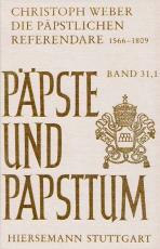 Cover-Bild Die päpstlichen Referendare 1566-1809