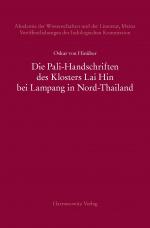 Cover-Bild Die Pali-Handschriften des Klosters Lai Hin bei Lampang in Nord-Thailand