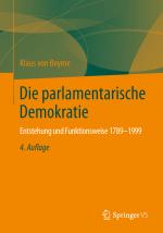 Cover-Bild Die parlamentarische Demokratie