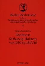 Cover-Bild Die Pest in Schleswig-Holstein von 1350 bis 1547/48
