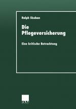 Cover-Bild Die Pflegeversicherung