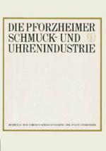 Cover-Bild Die Pforzheimer Schmuck- und Uhrenindustrie