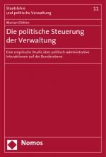 Cover-Bild Die politische Steuerung der Verwaltung