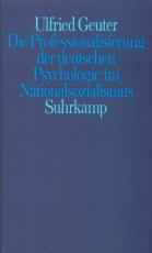 Cover-Bild Die Professionalisierung der deutschen Psychologie im Nationalsozialismus