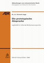 Cover-Bild Die prototypische Absprache