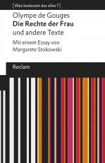 Cover-Bild Die Rechte der Frau und andere Texte