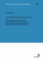 Cover-Bild Die Rechtsschutzversicherung in Europa