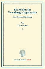 Cover-Bild Die Reform der Verwaltungs-Organisation