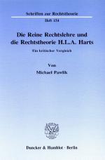 Cover-Bild Die Reine Rechtslehre und die Rechtstheorie H. L. A. Harts.