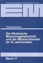 Cover-Bild Die Rheinische Missionsgesellschaft und der Missionshandel im 19. Jahrhundert