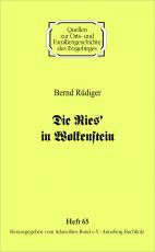 Cover-Bild Die Ries‘ in Wolkenstein
