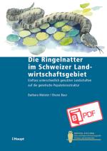 Cover-Bild Die Ringelnatter im Schweizer Landwirtschaftsgebiet