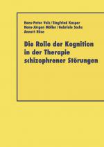 Cover-Bild Die Rolle der Kognition in der Therapie Schizophrener Störungen