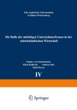 Cover-Bild Die Rolle der mittätigen Unternehmerfrauen in der mittelständischen Wirtschaft