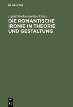 Cover-Bild Die romantische Ironie in Theorie und Gestaltung