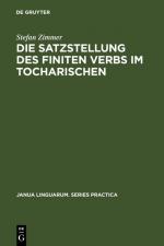 Cover-Bild Die Satzstellung des finiten Verbs im Tocharischen