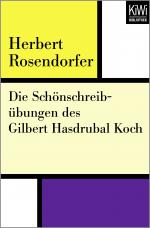 Cover-Bild Die Schönschreibübungen des Gilbert Hasdrubal Koch