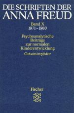Cover-Bild Die Schriften der Anna Freud