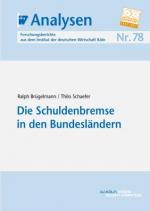 Cover-Bild Die Schuldenbremse in den Bundesländern