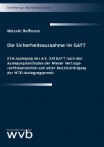 Cover-Bild Die Sicherheitsausnahme im GATT
