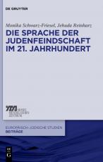 Cover-Bild Die Sprache der Judenfeindschaft im 21. Jahrhundert