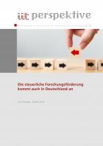 Cover-Bild Die steuerliche Forschungsförderung kommt auch in Deutschland an