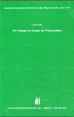 Cover-Bild Die Theologie im Konzert der Wissenschaften