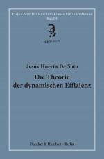Cover-Bild Die Theorie der dynamischen Effizienz.