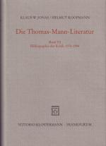 Cover-Bild Die Thomas-Mann-Literatur