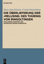 Cover-Bild Die Überlieferung der ›Melusine‹ des Thüring von Ringoltingen