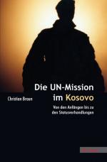 Cover-Bild Die UN-Mission im Kosovo