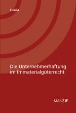 Cover-Bild Die Unternehmerhaftung im Immaterialgüterrecht