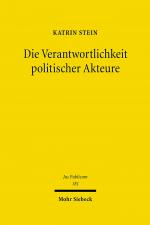 Cover-Bild Die Verantwortlichkeit politischer Akteure