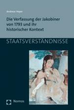 Cover-Bild Die Verfassung der Jakobiner von 1793 und ihr historischer Kontext
