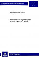 Cover-Bild Die Verschuldungsbefugnis der Europäischen Union