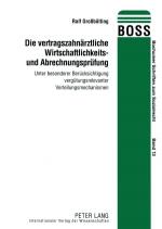 Cover-Bild Die vertragszahnärztliche Wirtschaftlichkeits- und Abrechnungsprüfung