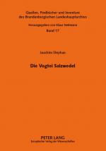 Cover-Bild Die Vogtei Salzwedel