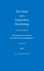 Cover-Bild Die Wahl zum Deutschen Bundestag