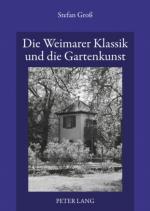 Cover-Bild Die Weimarer Klassik und die Gartenkunst