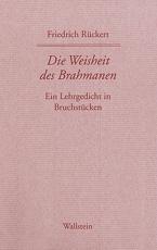 Cover-Bild Die Weisheit des Brahmanen